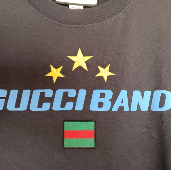 NEW GUCCI OVERSIZE T-SHIRT WITH GUCCI LOGO - Picture 7 of 10